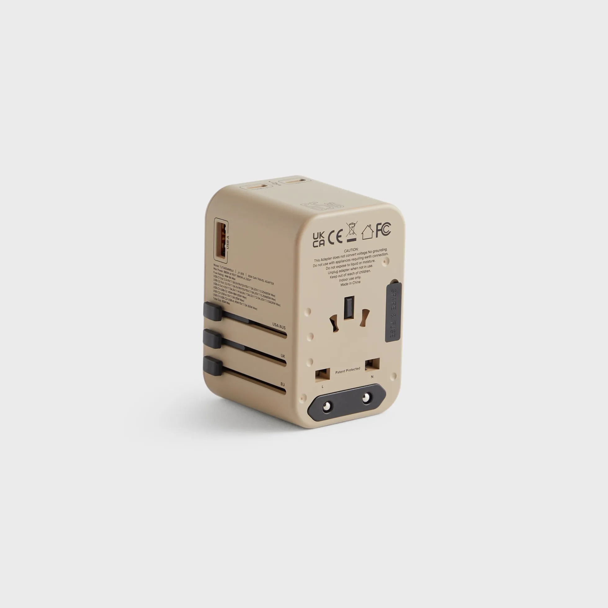 Adaptateur secteur universel Kith pour TUMI 65 W