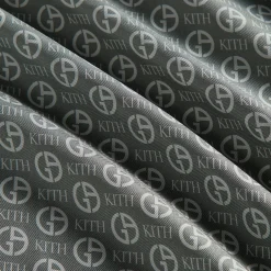 Bandana en soie imprimé monogramme Giorgio Armani & Kith