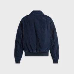 Blouson aviateur en velours côtelé