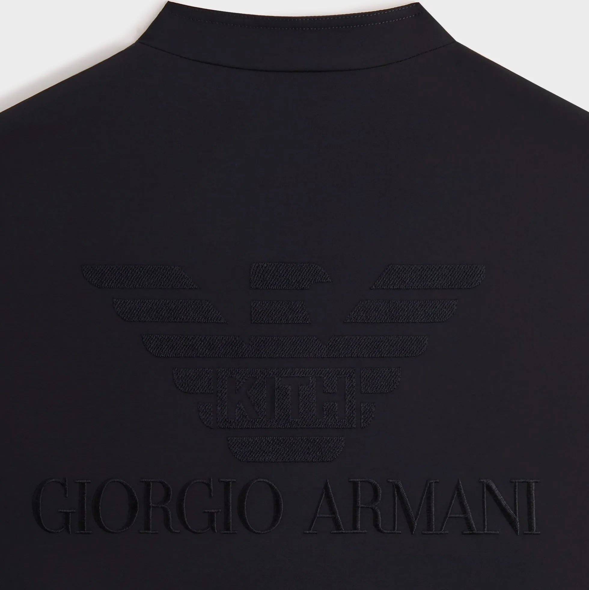 Blouson aviateur sans col Giorgio Armani & Kith