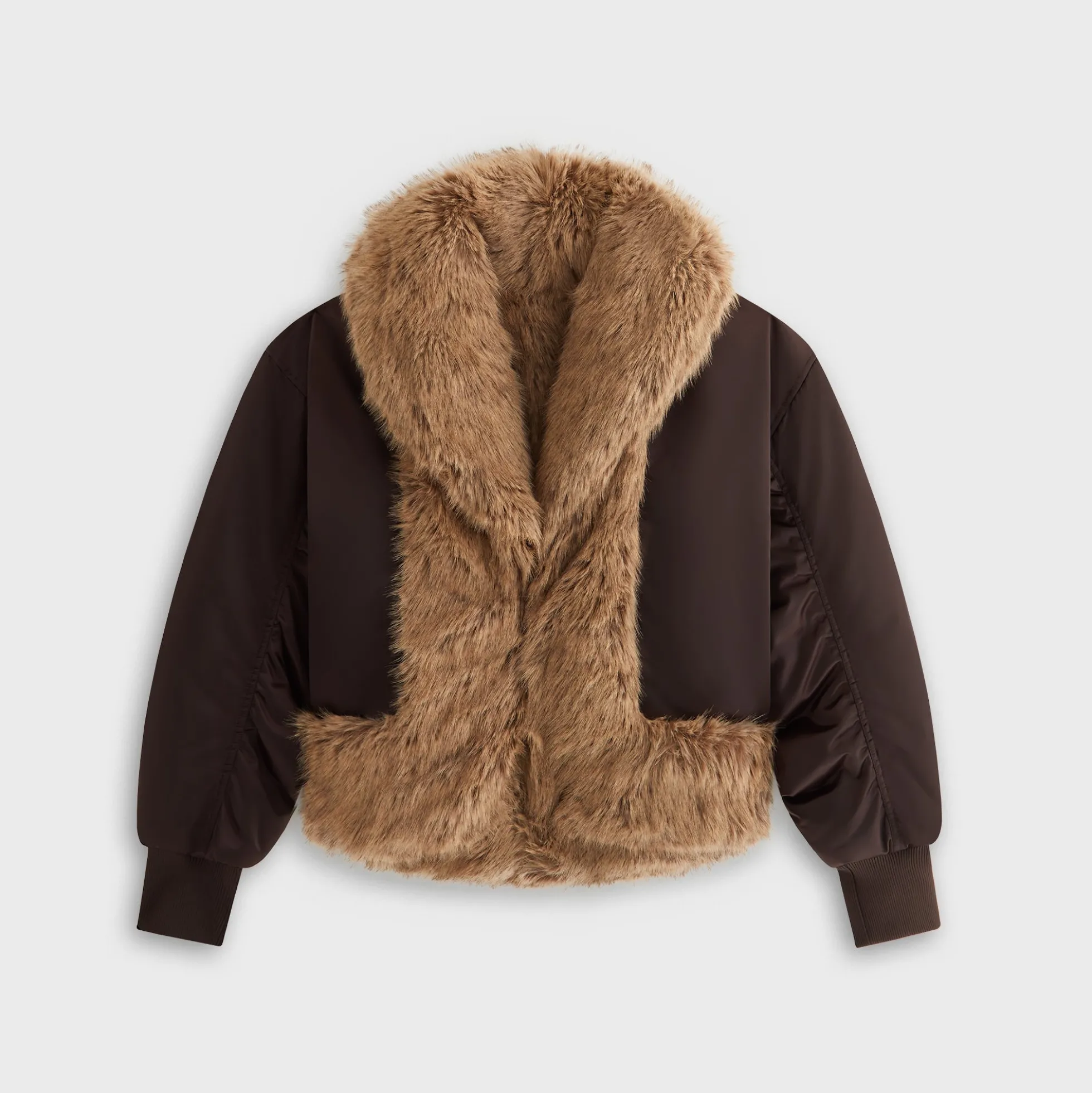 Blouson bomber réversible en fausse fourrure Kith Senna pour femme