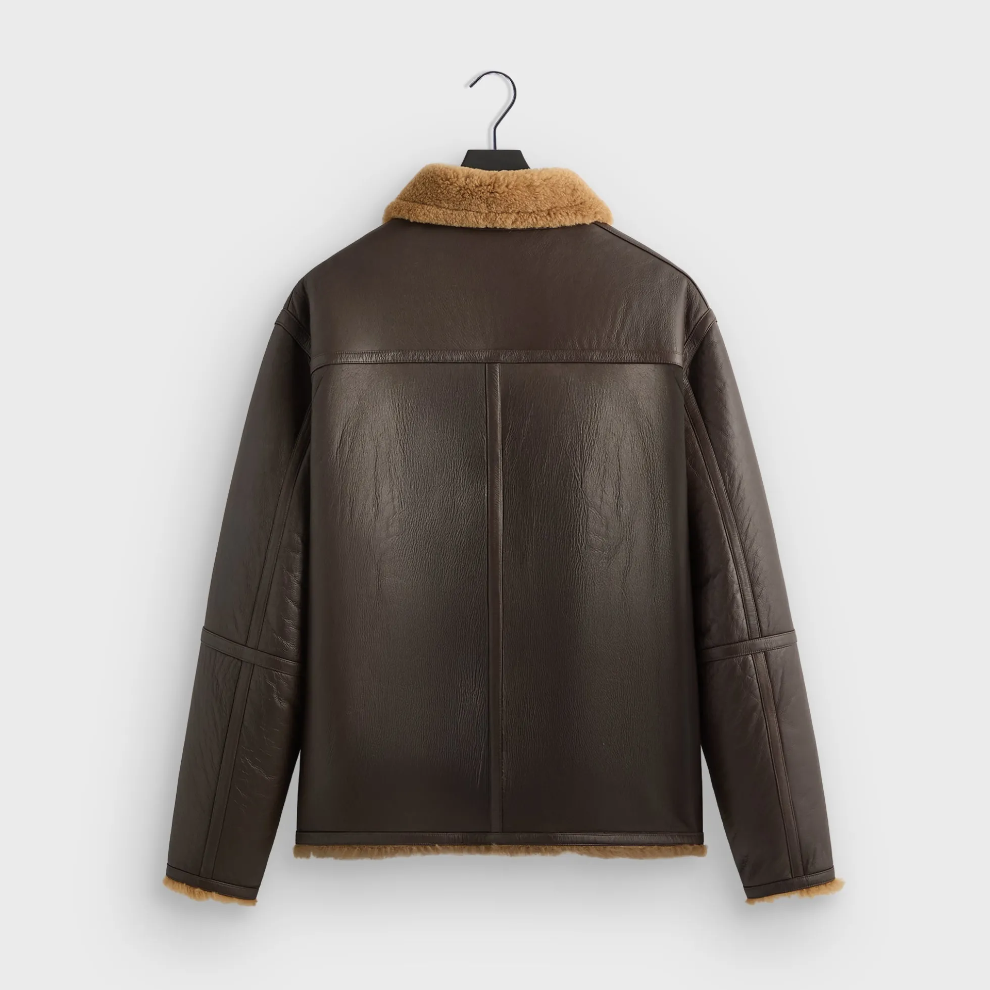 Blouson bomber réversible en peau de mouton retournée Kith