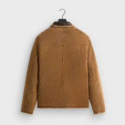 Blouson bomber réversible en peau de mouton retournée Kith