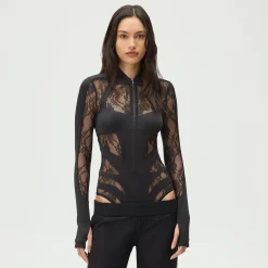 Body Lisa for Kith pour femme Vier à empiècements en dentelle