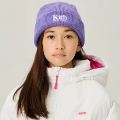Bonnet côtelé classique Kith Kids