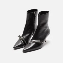 Bottines zippées