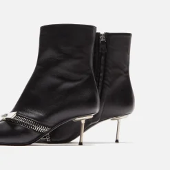 Bottines zippées