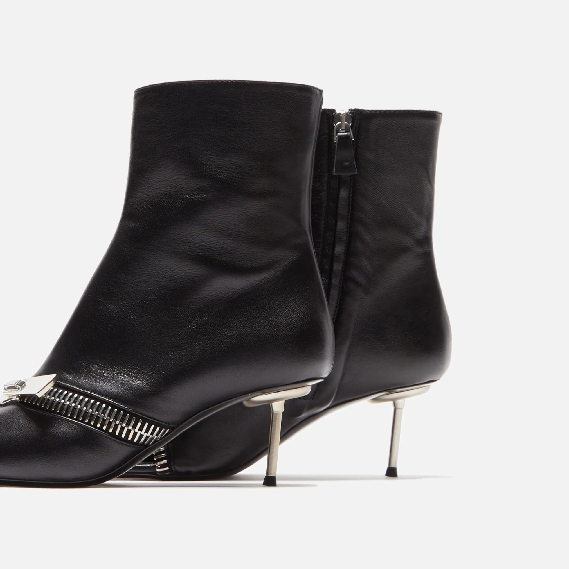 Bottines zippées