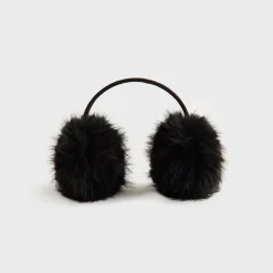 Cache-oreilles Kith pour femme en fausse fourrure duveteuse