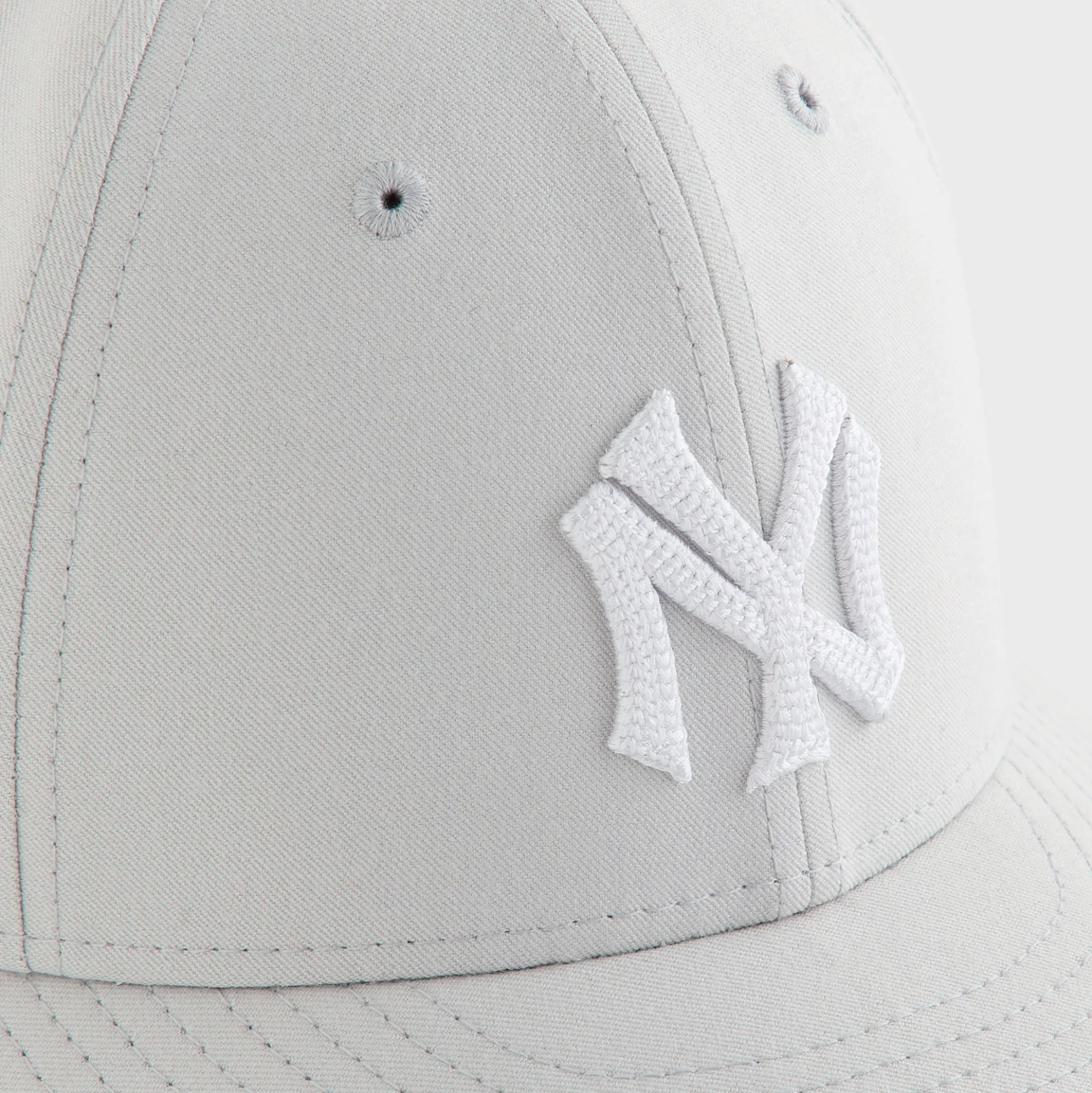 Casquette ajustée Kith & New Era 59FIFTY en flanelle de laine mélangée pour les Yankees de New York