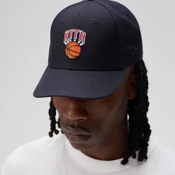 Casquette ajustée Kith & New Era 59FIFTY à profil bas pour les New York Knicks