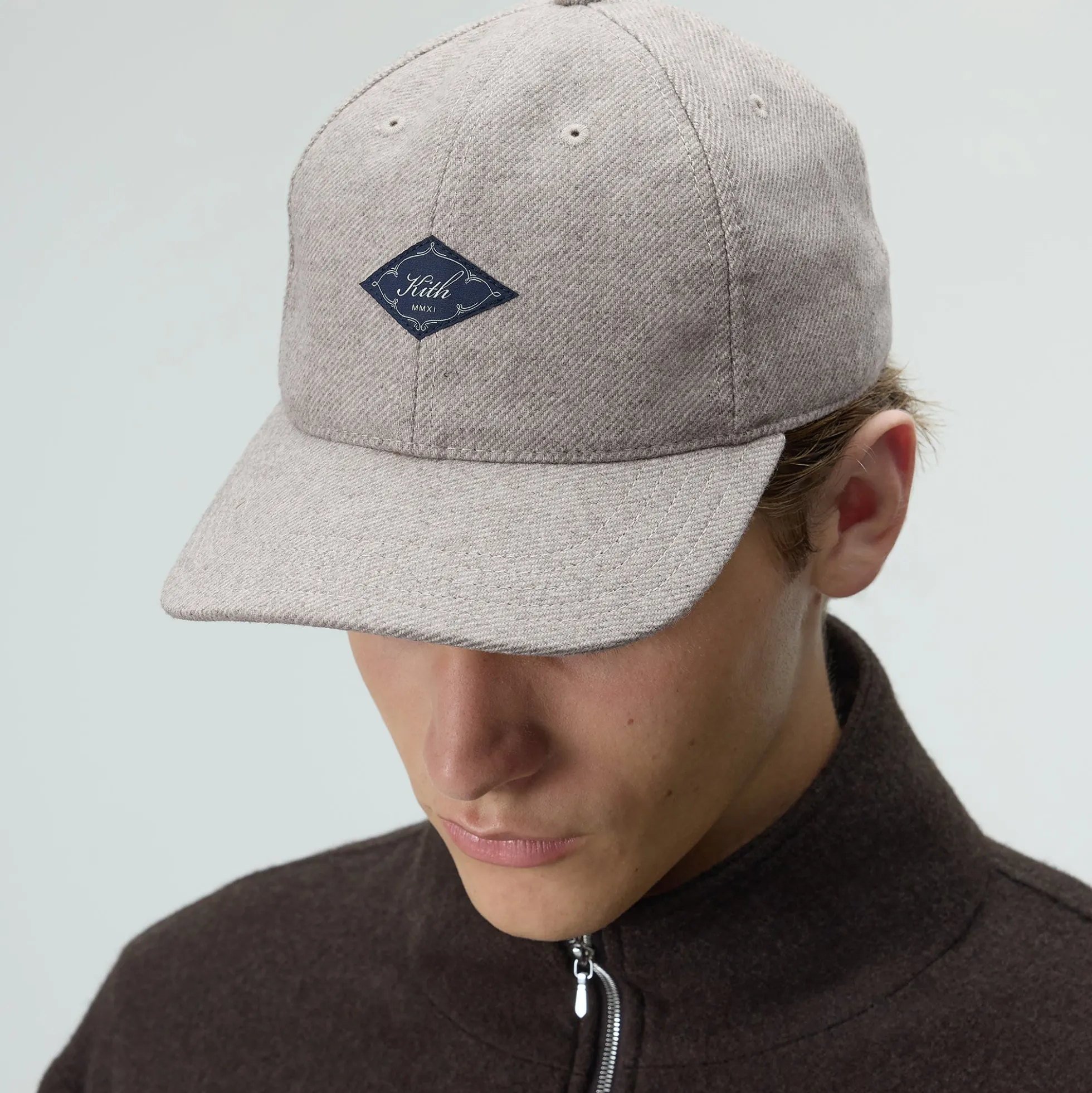 Casquette classique Kith Aaron Hitch en sergé de laine léger