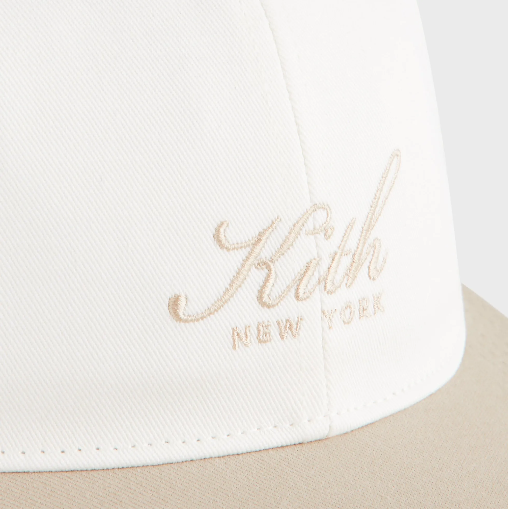 Casquette classique Kith Twill Two Tone New York Script Aaron