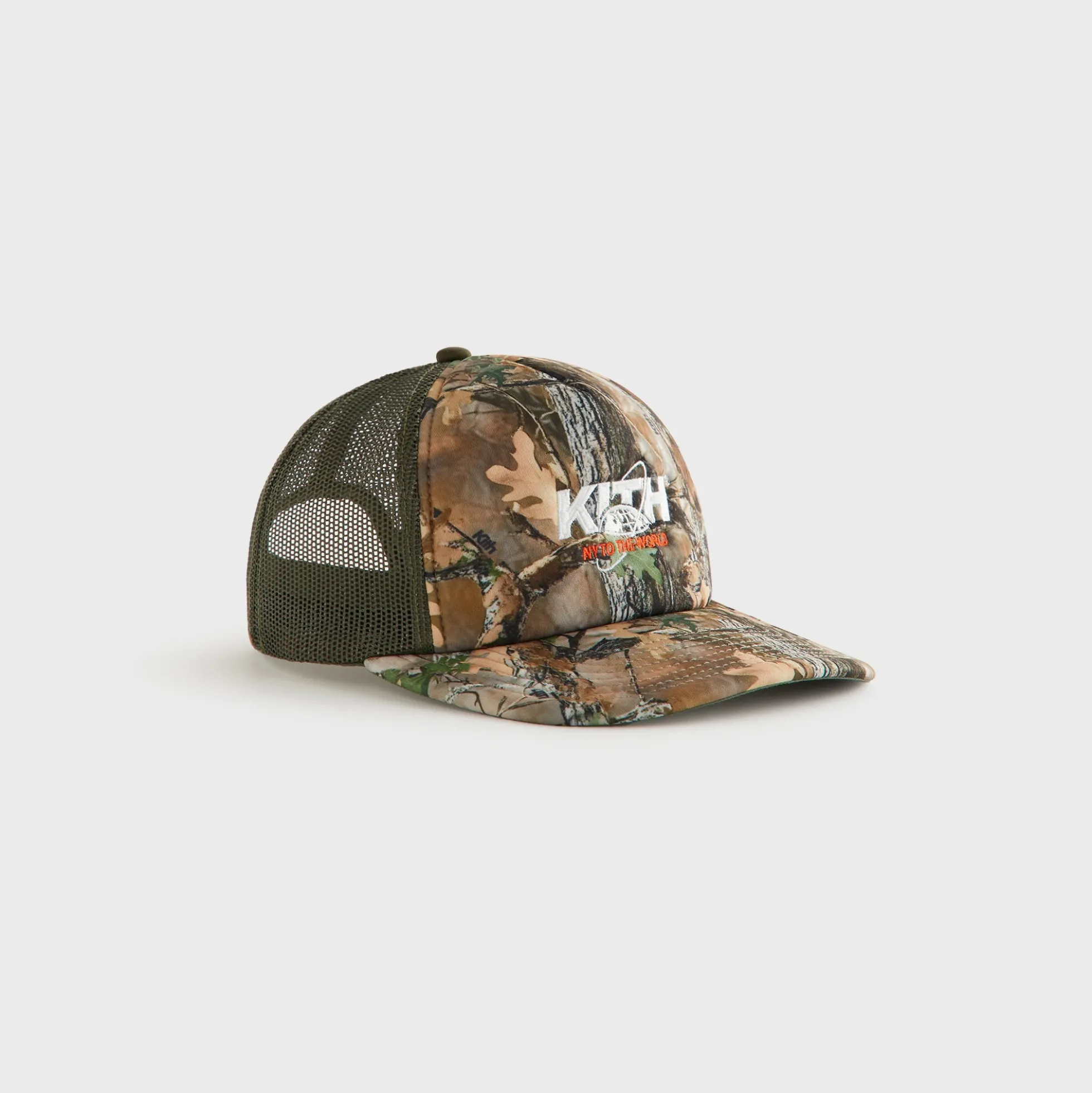 Casquette de camionneur camouflage Kith Kids