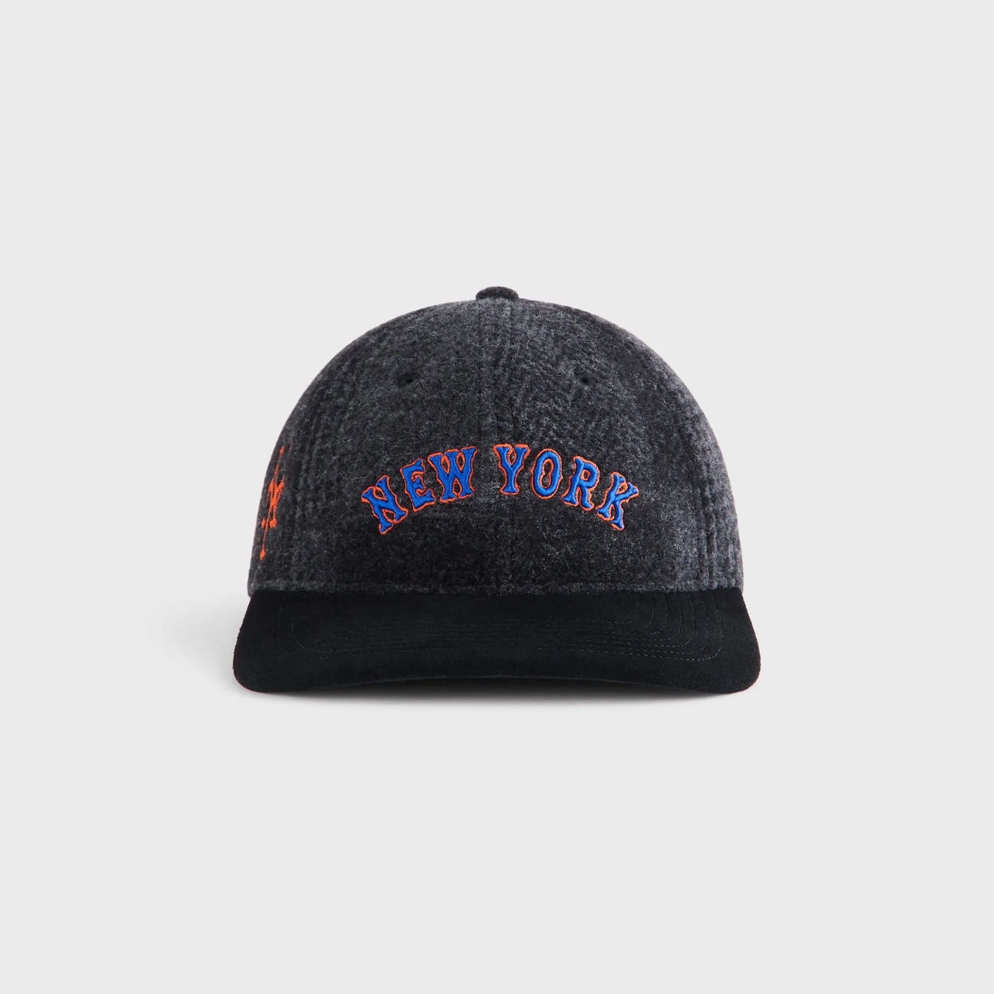 Casquette Kith & '47 pour les Mets de New York, en laine patchwork, manches longues
