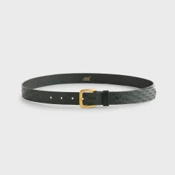 Ceinture Kith Monogram en cuir Vachetta