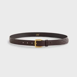 Ceinture Kith Monogram en cuir Vachetta