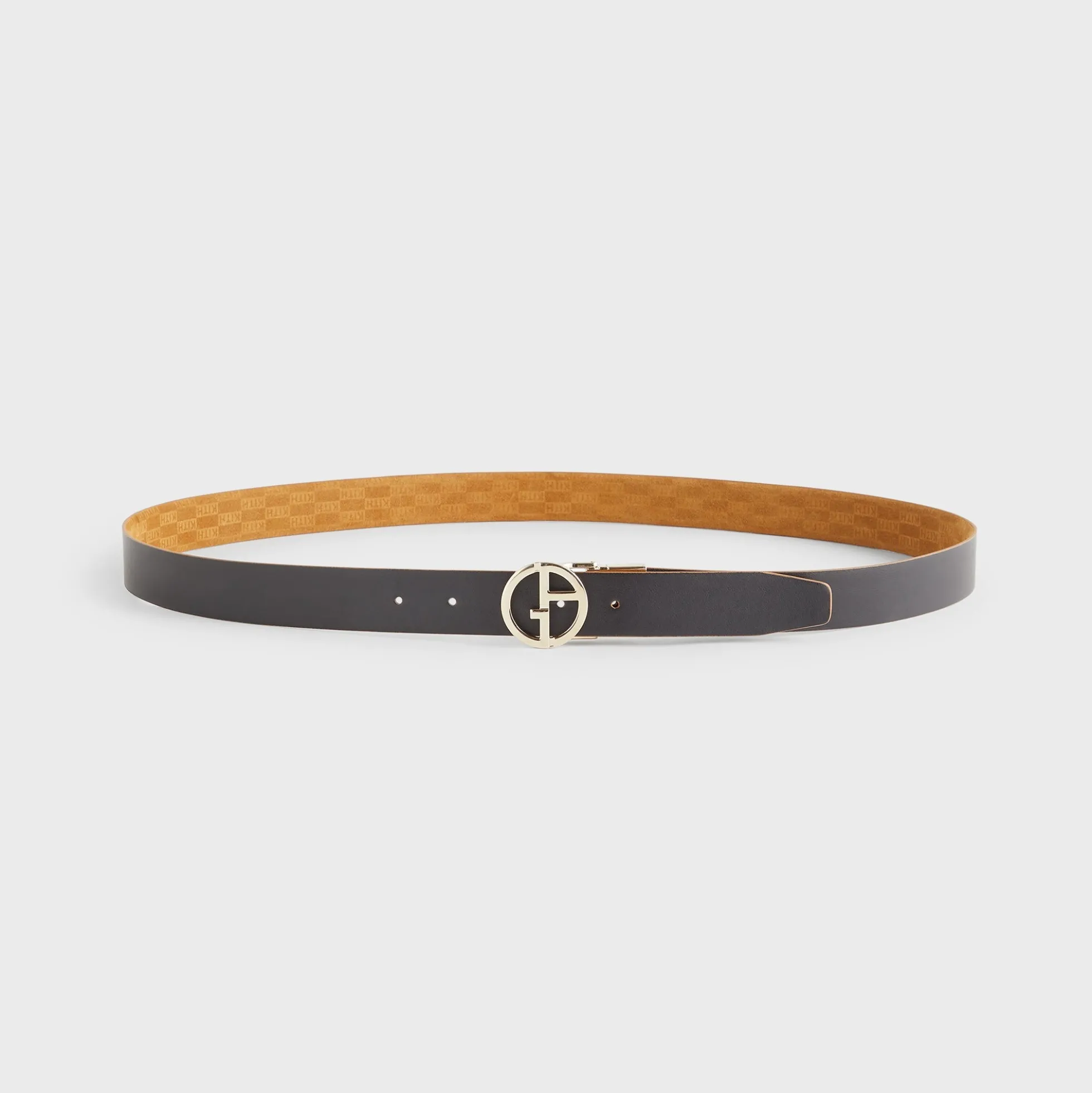 Ceinture réversible en daim Giorgio Armani & Kith