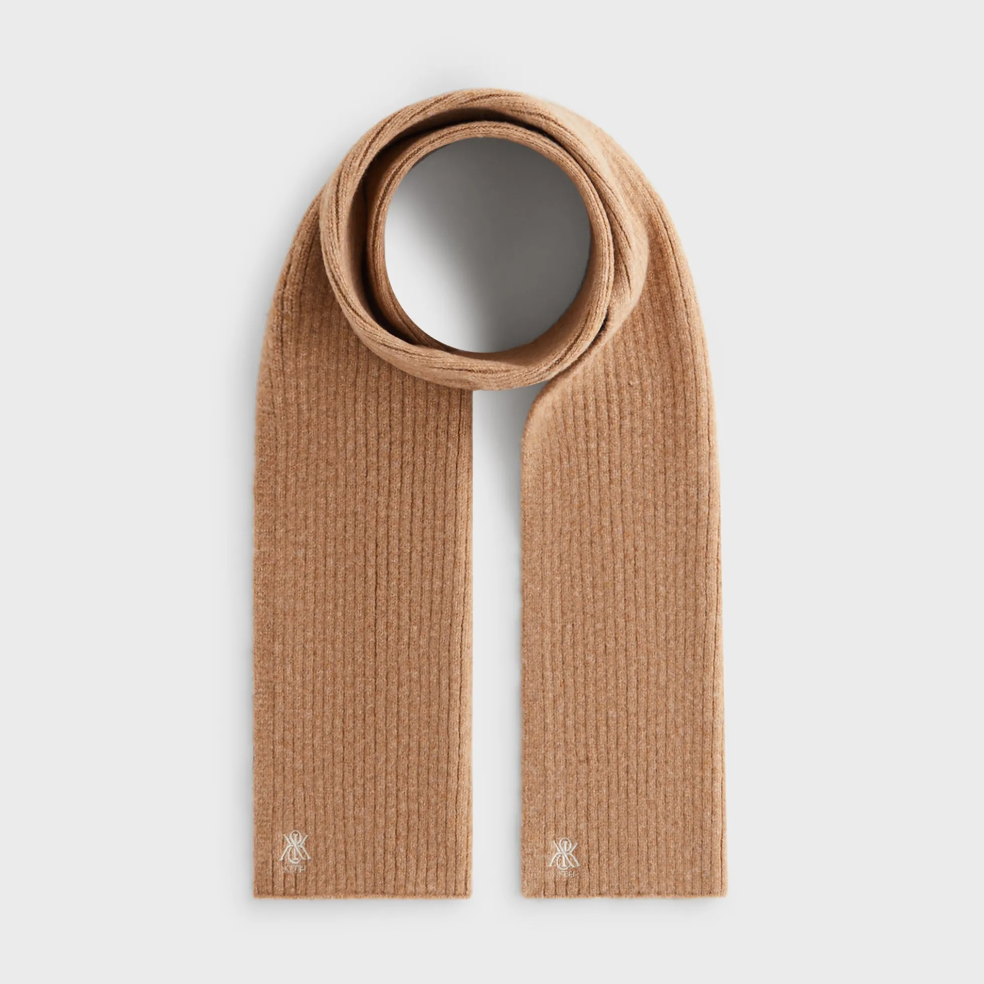 Écharpe Kith en maille côtelée
