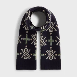 Écharpe tricotée Kith Fair Isle