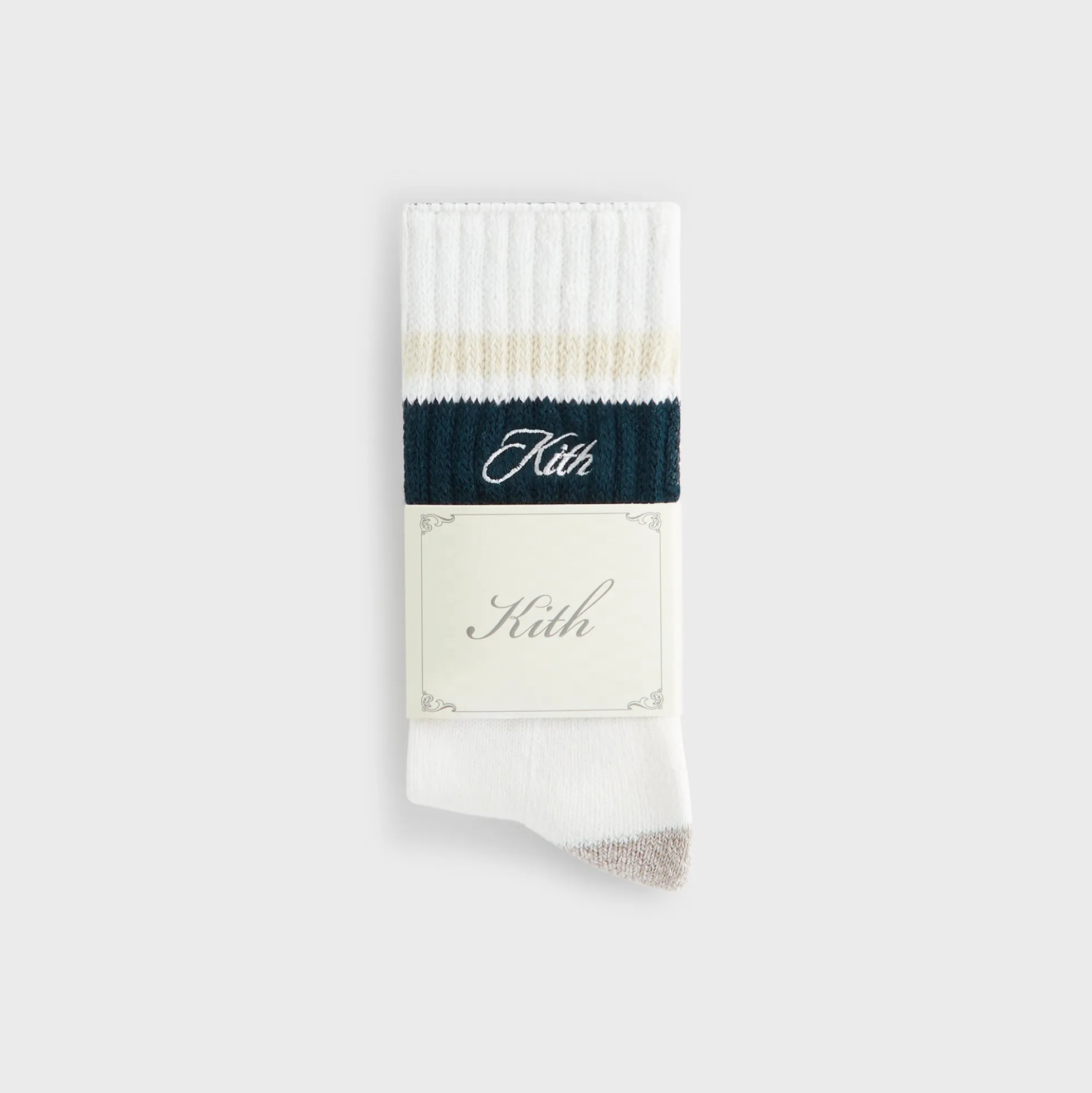 Chaussettes montantes en coton épais Kith