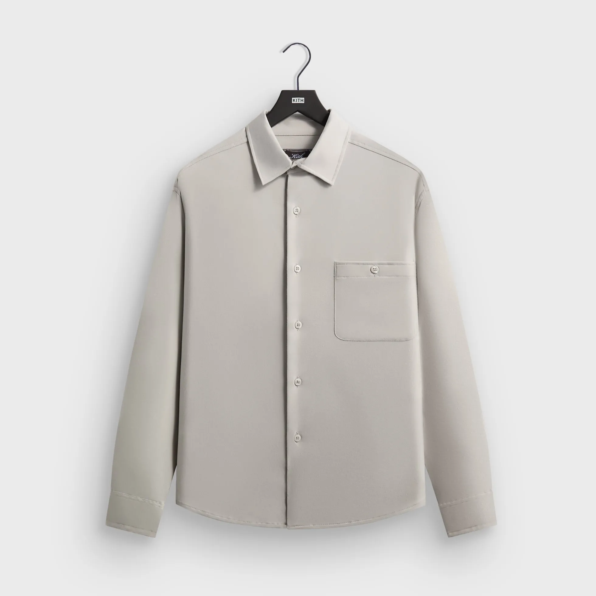 Chemise boutonnée en flanelle Kith Tomas
