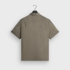 Chemise boutonnée soyeuse à manches courtes Giorgio Armani & Kith
