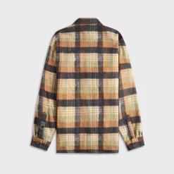 Chemise En Laine Imprimée à Carreaux