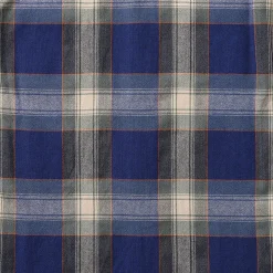 Chemise à manches longues à carreaux bois