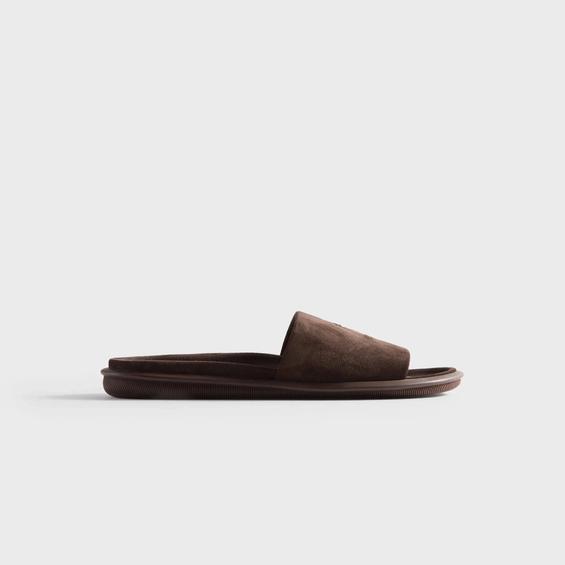 Claquettes en daim Giorgio Armani & Kith