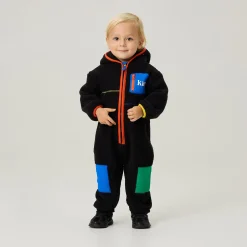Combinaison Kith Baby Antony en sherpa color-block