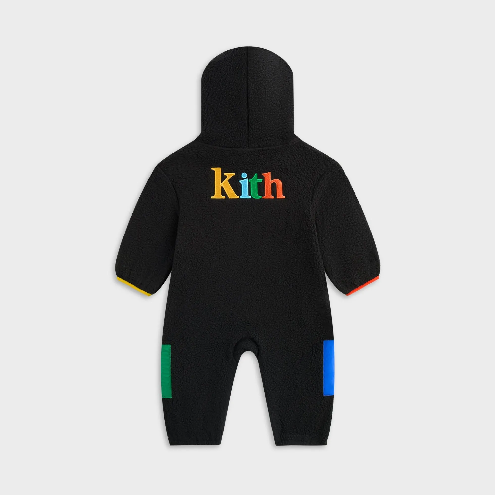 Combinaison Kith Baby Antony en sherpa color-block