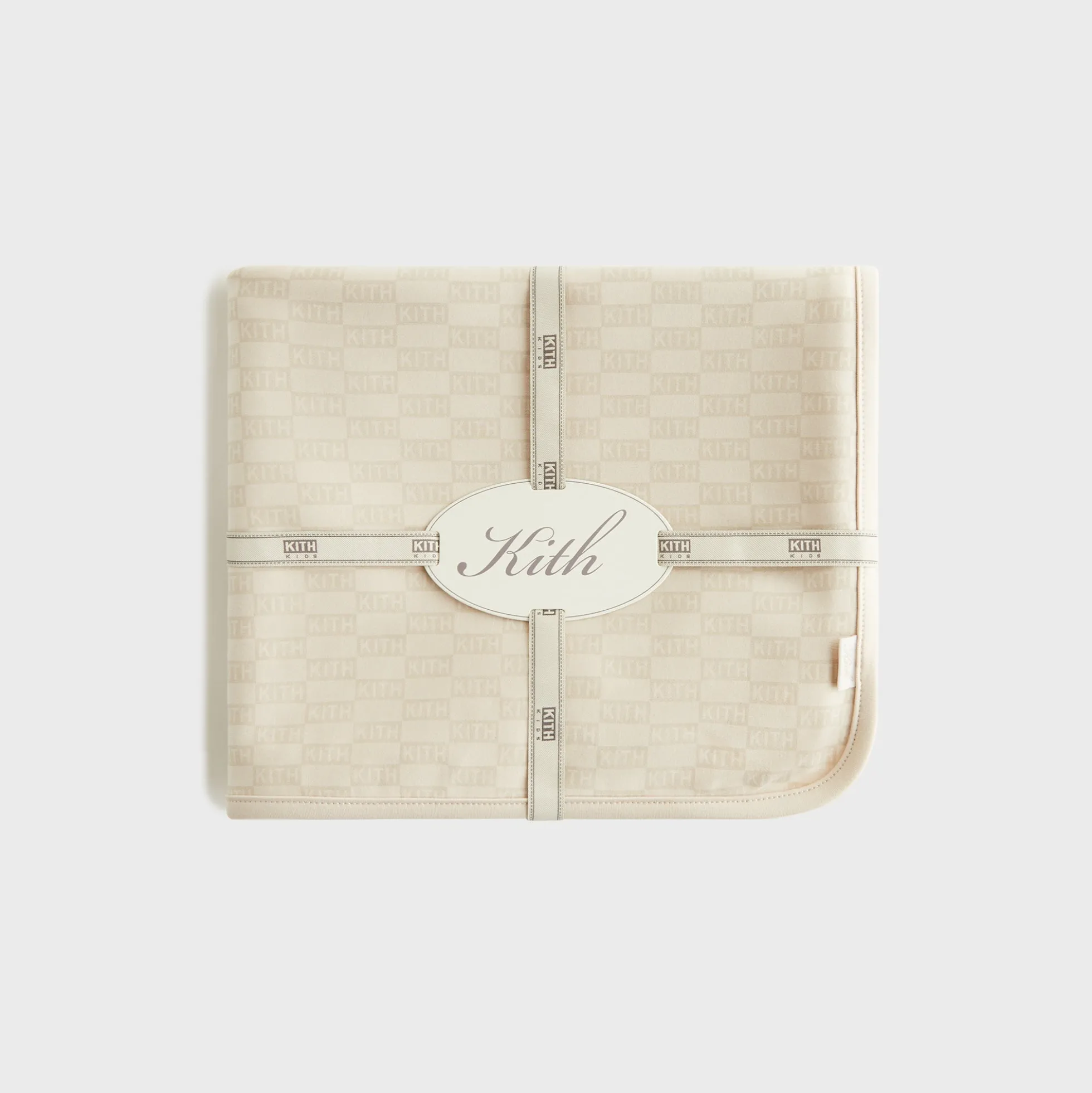 Couverture monogramme Kith pour bébé