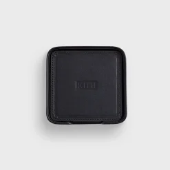 Dessous de verre en cuir monogramme Kith
