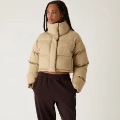 Doudoune courte en jean Kith Shae pour femme