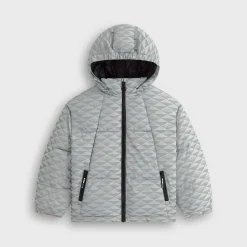 Doudoune mi-longue réfléchissante Kith pour enfants