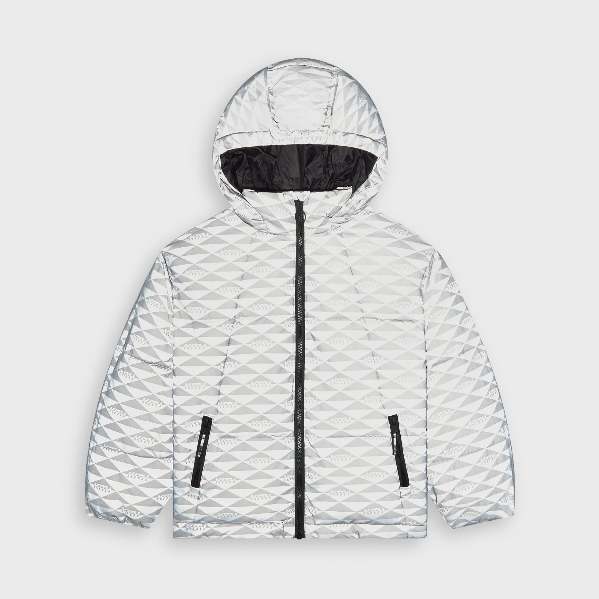 Doudoune mi-longue réfléchissante Kith pour enfants