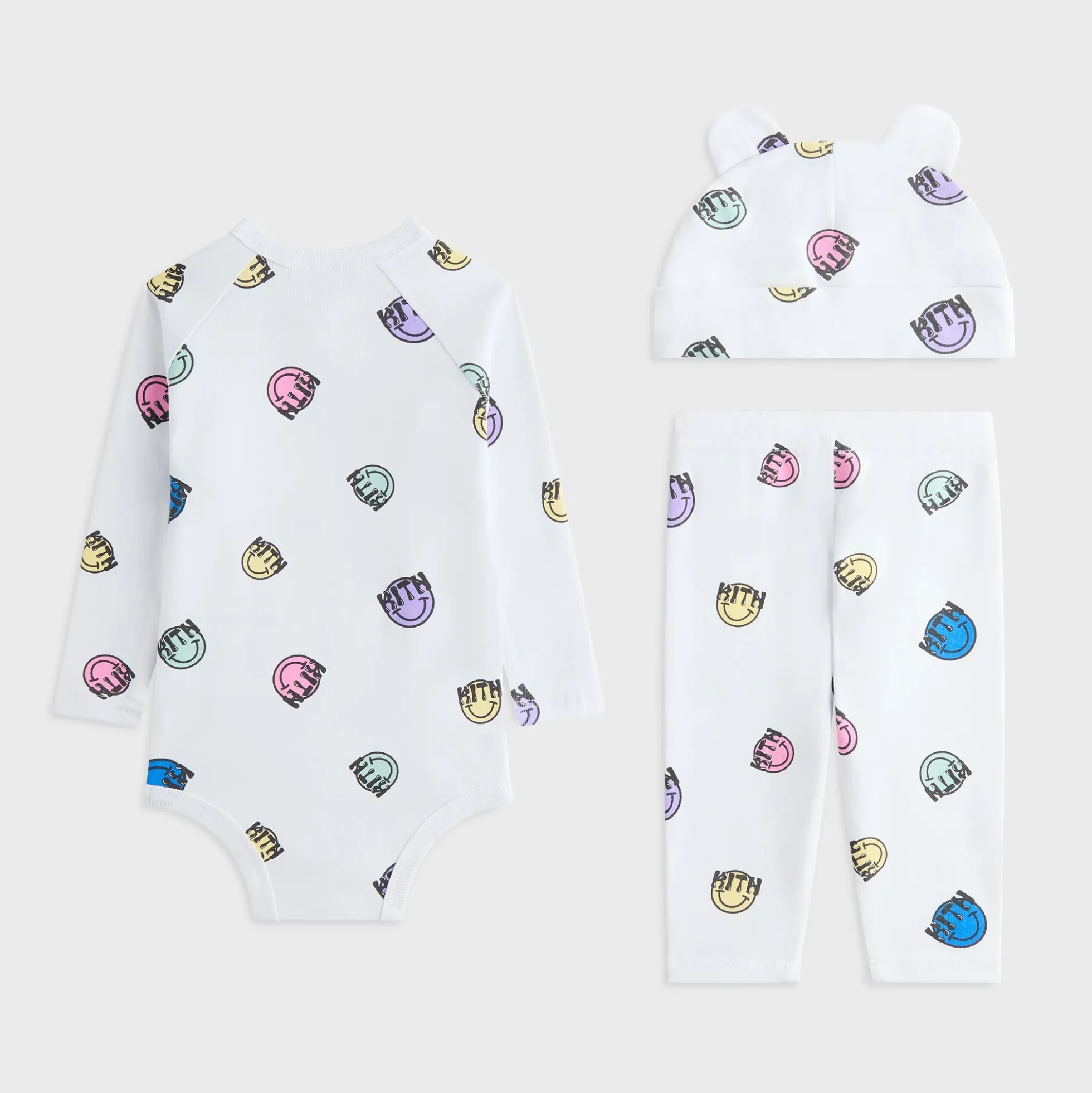 Ensemble body côtelé imprimé Kith Baby