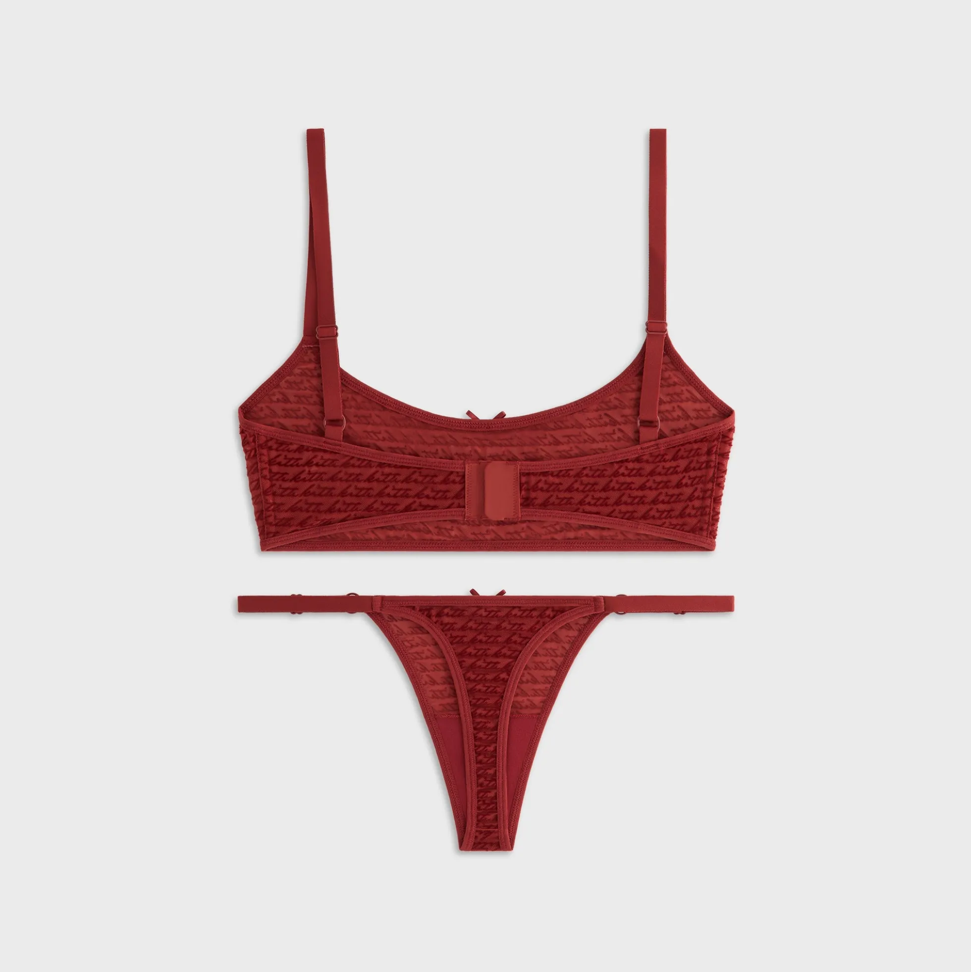 Ensemble brassière balconnet en maille Kith pour femme