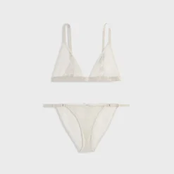 Ensemble de lingerie en dentelle florale Lisa for Kith pour femme