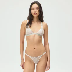 Ensemble de lingerie en dentelle florale Lisa for Kith pour femme