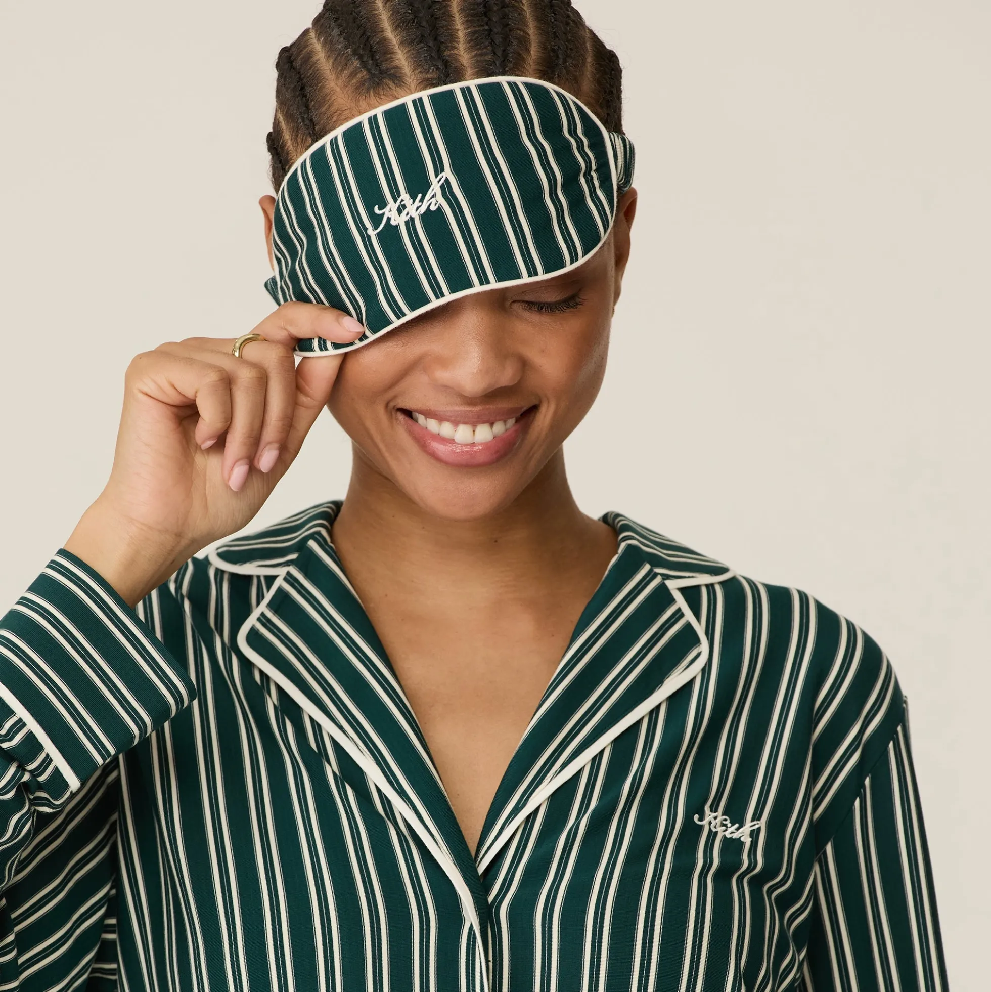 Ensemble pyjama rayé pour femme Kith