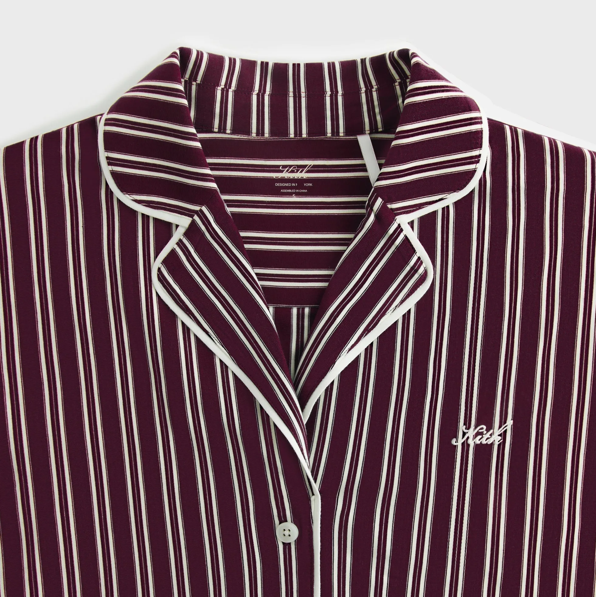 Ensemble pyjama rayé pour femme Kith