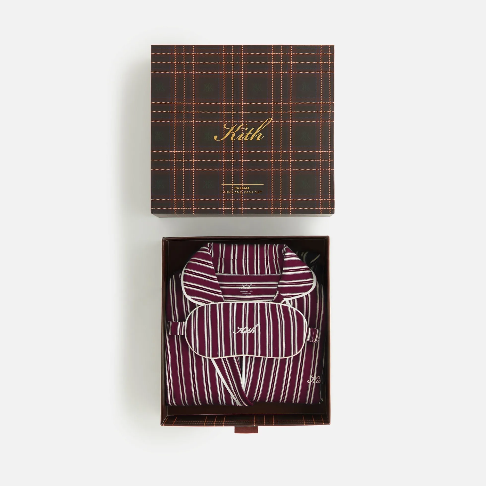 Ensemble pyjama rayé pour femme Kith