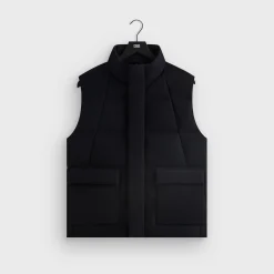 Gilet mi-long en jersey feutré Kith