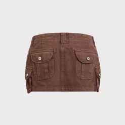 Jupe cargo mini Anais