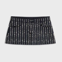 Jupe mini en jean cloutée Lisa for Kith Nari pour femme