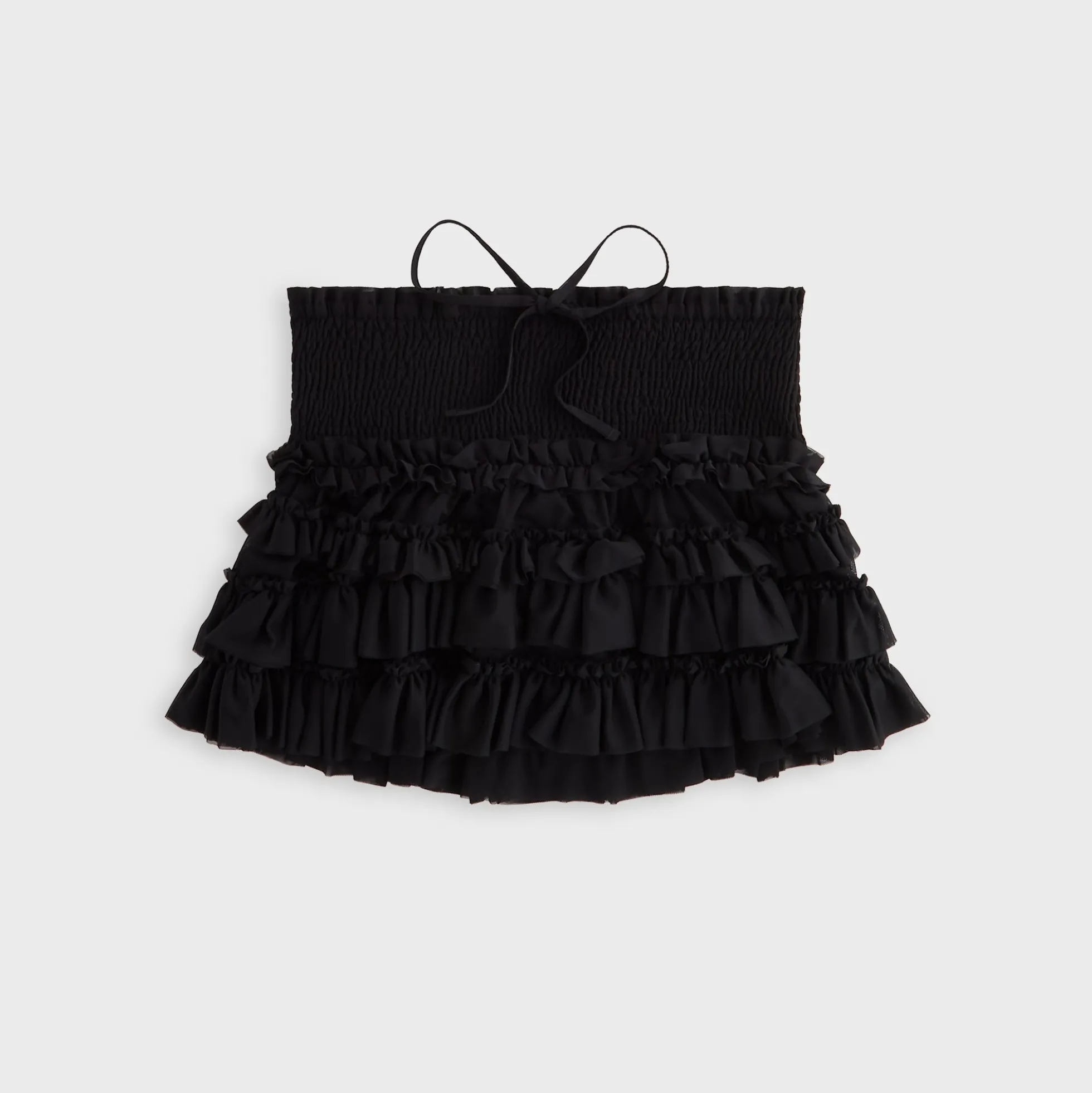 Jupe mini à volants en résille Mariko de Lisa for Kith pour femme