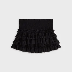 Jupe mini à volants en résille Mariko de Lisa for Kith pour femme