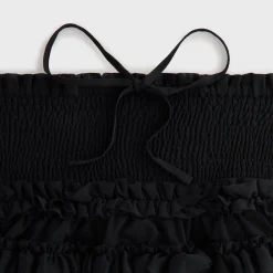 Jupe mini à volants en résille Mariko de Lisa for Kith pour femme